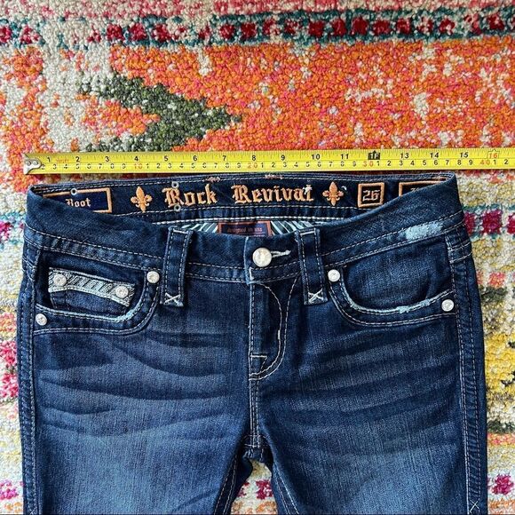 Rock Revival Klarry Rhinestone Bootcut Jeans - Picture 11 of 14